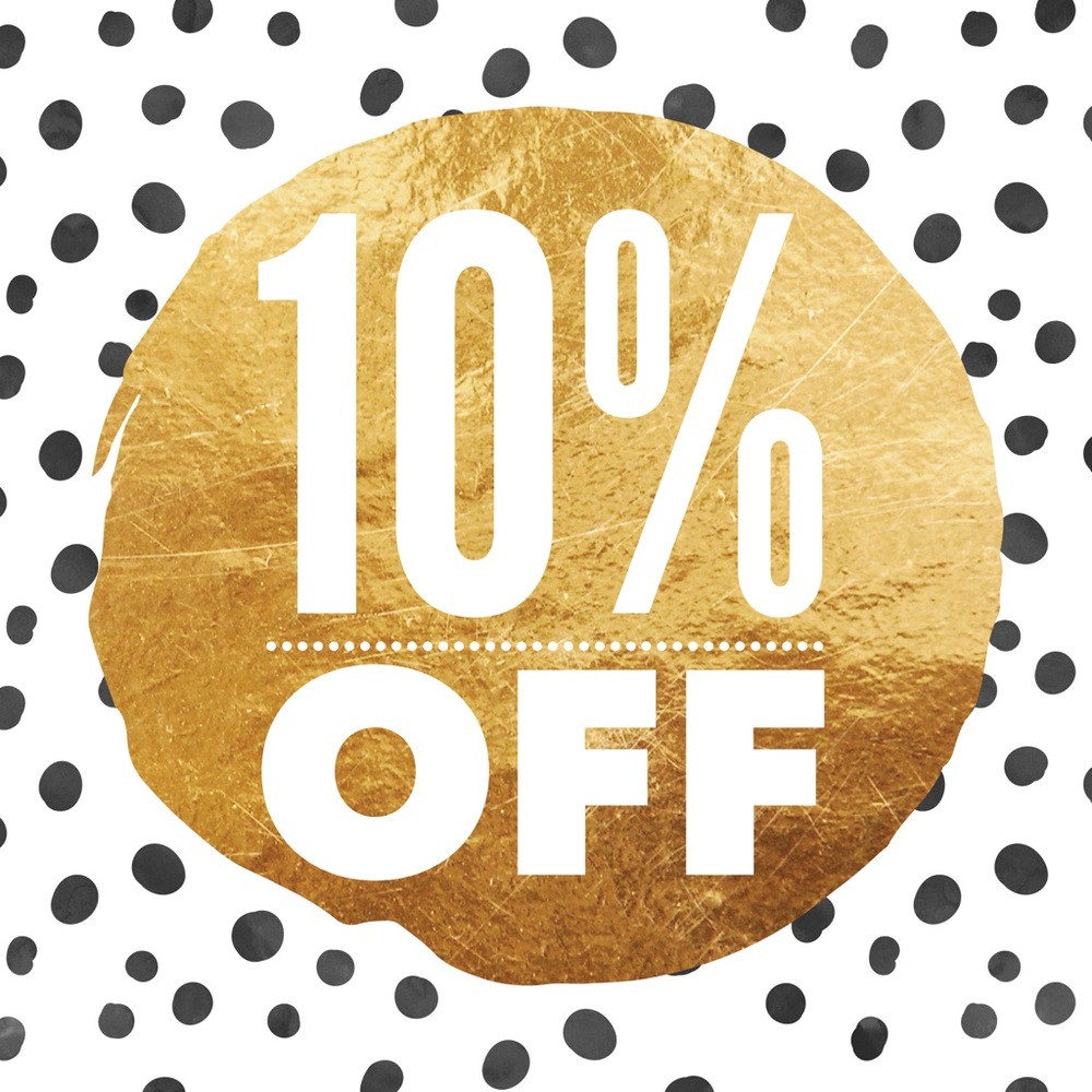 10% Off & Discount Shipping Closet Clearout TODAY!